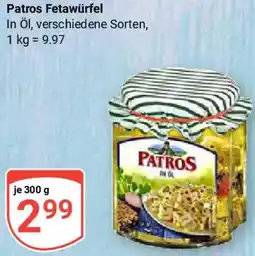 Globus Patros Fetawürfel Angebot