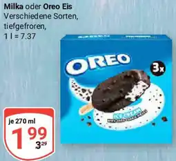 Globus Milka oder Oreo Eis Angebot