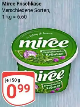 Globus Miree Frischkäse Angebot