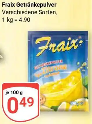 Globus Fraix Getränkepulver Angebot