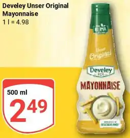 Globus Develey Unser Original Mayonnaise Angebot