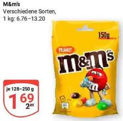 Globus M&M's Angebot