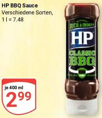 Globus HP BBQ Sauce Angebot