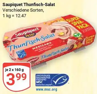 Globus Saupiquet Thunfisch-Salat Angebot
