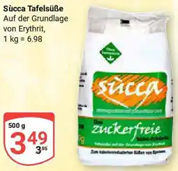 Globus Sùcca Tafelsüße Angebot