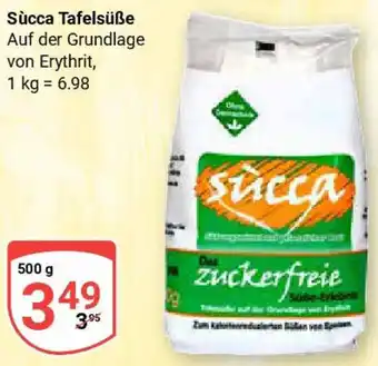 Globus Sùcca Tafelsüße Angebot