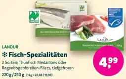 Biomarkt LANDUR Fisch-Spezialitäten Angebot
