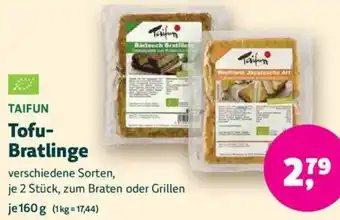 Biomarkt TAIFUN Tofu Bratlinge Angebot