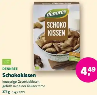 Biomarkt DENNREE Schokokissen Angebot