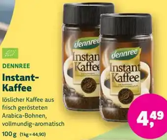 Biomarkt DENNREE Instant Kaffee Angebot