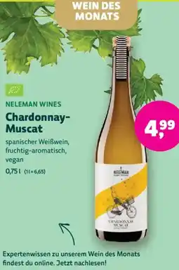 Biomarkt NELEMAN WINES Chardonnay Muscat Angebot