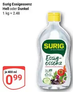 Globus Surig Essigessenz Hell oder Dunkel Angebot