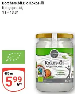 Globus Borchers bff Bio Kokos-Öl Angebot