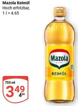 Globus Mazola Keimöl Angebot