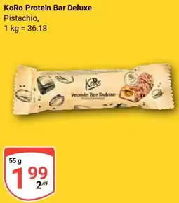 Globus KoRo Protein Bar Deluxe Angebot