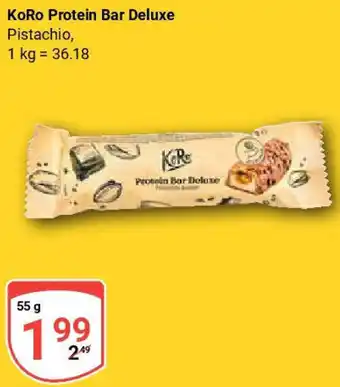Globus KoRo Protein Bar Deluxe Angebot