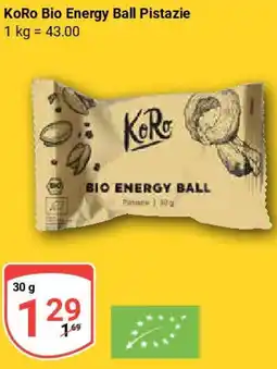 Globus KoRo Bio Energy Ball Pistazie Angebot