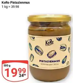 Globus KoRo Pistazienmus Angebot