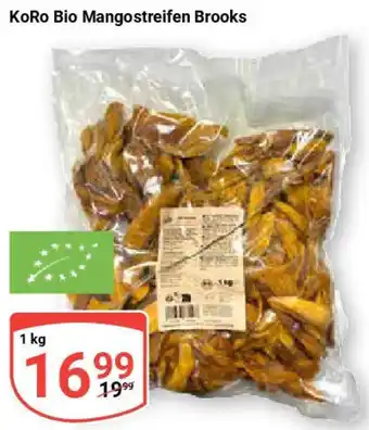Globus KoRo Bio Mangostreifen Brooks Angebot