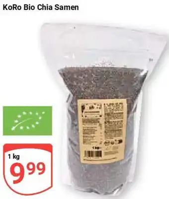 Globus KoRo Bio Chia Samen Angebot