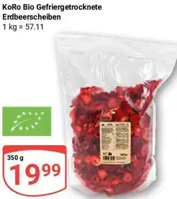 Globus KoRo Bio Gefriergetrocknete Erdbeerscheiben Angebot