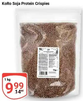 Globus KoRo Soja Protein Crispies Angebot