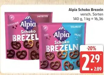 Marktkauf Alpia schoko brezeln zartbitter Angebot