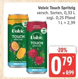 Marktkauf Volvic touch spritzig Angebot