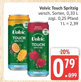 Marktkauf Volvic touch spritzig Angebot