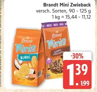 Marktkauf Brandt mini zwieback kokos Angebot