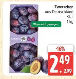 Marktkauf Zwetschen Angebot