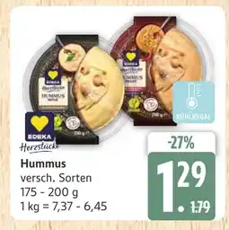 Marktkauf Edeka hummus Angebot