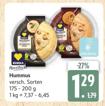 Marktkauf Edeka hummus Angebot