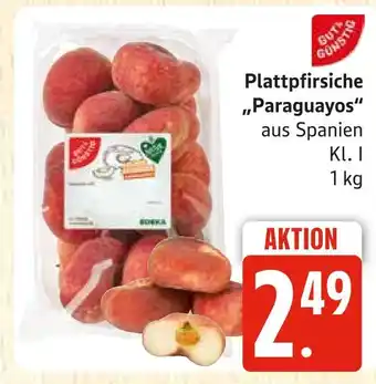 Marktkauf Plattpfirsiche paraguayos Angebot