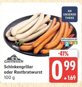Marktkauf Gutfleisch schinkengriller Angebot