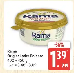 Marktkauf Rama original Angebot
