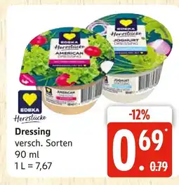 Marktkauf Edeka herzstücke dressing american Angebot
