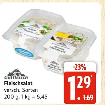 Marktkauf Gutfleisch fleischsalat Angebot