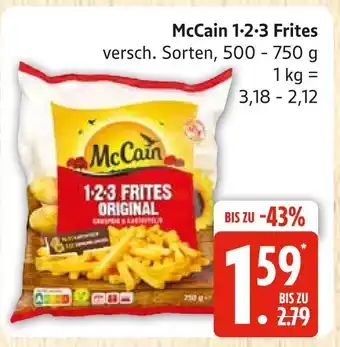 Marktkauf Mccain 1-2-3 frites original Angebot