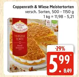 Marktkauf Coppenrath & wiese meistertorten Angebot