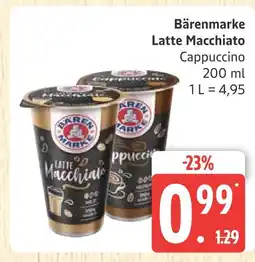 Marktkauf Bärenmarke latte macchiato Angebot