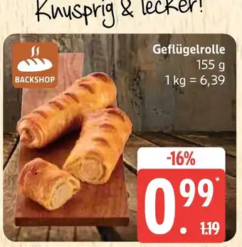 Marktkauf Backshop geflügelrolle Angebot