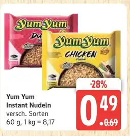 Marktkauf Yum yum instant nudeln Angebot