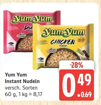 Marktkauf Yum yum instant nudeln Angebot