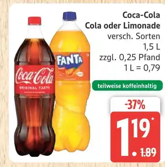Marktkauf Coca-cola cola Angebot