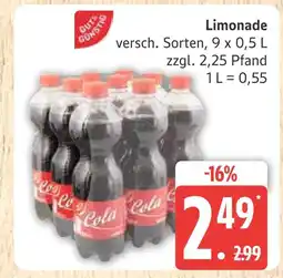 Marktkauf Limonade Angebot
