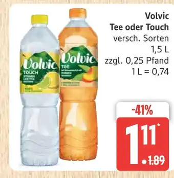 Marktkauf Volvic tee Angebot