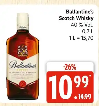 Marktkauf Ballantine's scotch whisky Angebot