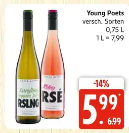 Marktkauf Young poets riesling Angebot
