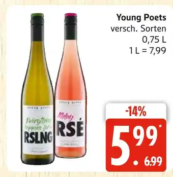 Marktkauf Young poets riesling Angebot